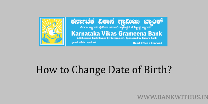 Change DOB in KVGB Account