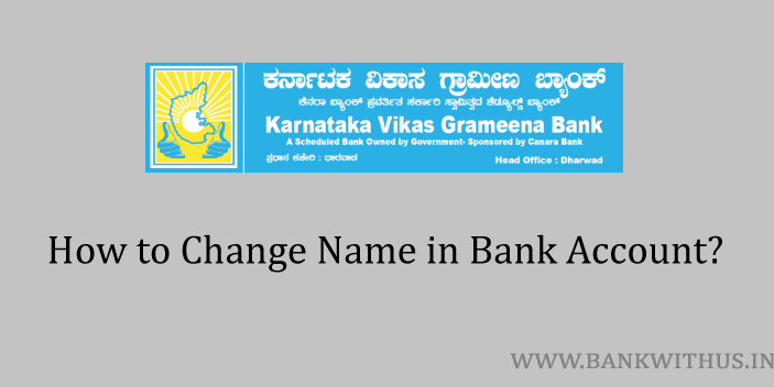 Change Name in KVGB Account